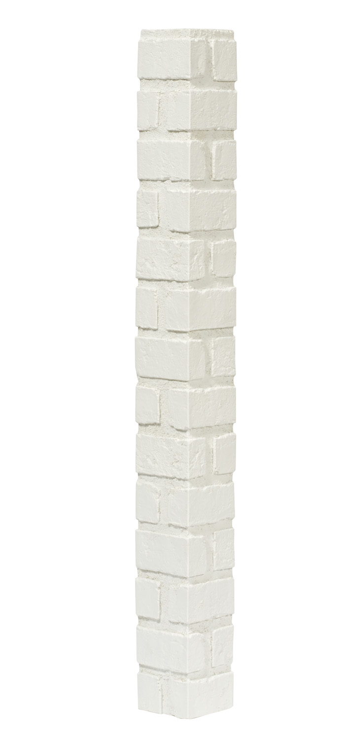 Brick Antique Corner - White